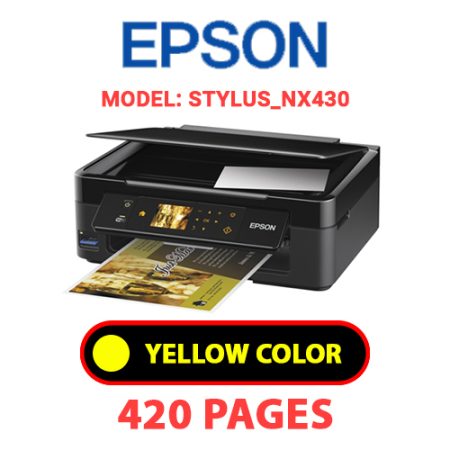 EPSON STYLUS_NX430 - YELLOW INK