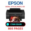 EPSON STYLUS_PHOTO_T50 - CYAN (BLUE) INK