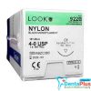 Sutures Look Nylon #12pcs/pkt - 922b-4-0-18-45cm-c6-rev-3-8c-19mm