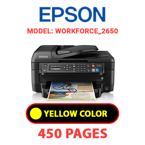 Epson Workforce2650 Yellow Ink Dentaplus Australia 0337