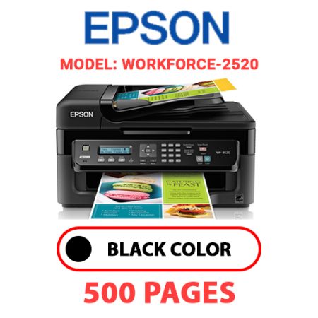 EPSON Workforce-2520 PRINTER - BLACK INK
