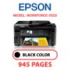 EPSON Workforce_3520 - BLACK INK