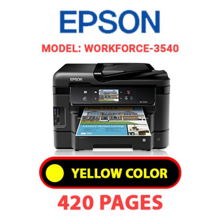 EPSON Workforce_3540 - YELLOW INK