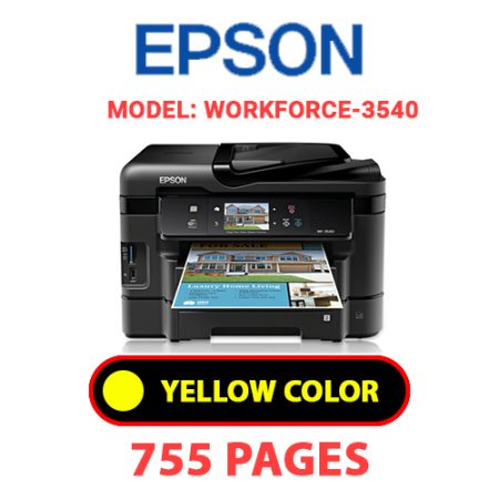 EPSON Workforce_3540 - YELLOW INK
