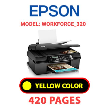 EPSON Workforce_320 - YELLOW INK