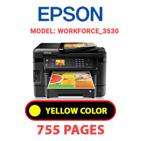 EPSON Workforce_3530 - YELLOW INK