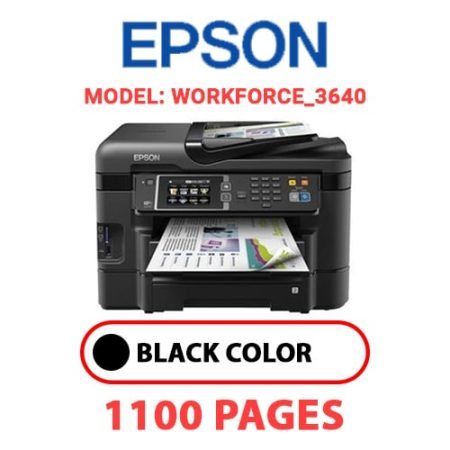 EPSON Workforce_3640 - BLACK INK