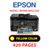 EPSON Workforce_633 - YELLOW INK