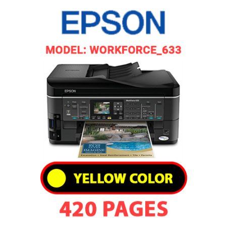 EPSON Workforce_633 - YELLOW INK