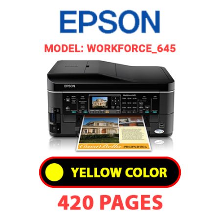 EPSON Workforce_645 - YELLOW INK