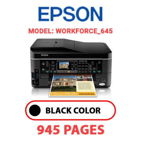 EPSON Workforce_645 - BLACK INK
