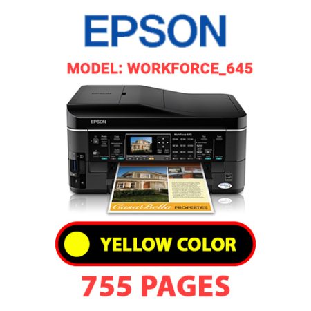 EPSON Workforce_645 - YELLOW INK