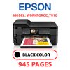 EPSON Workforce_7510 - BLACK INK