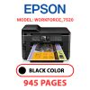 EPSON Workforce_7520 - BLACK INK