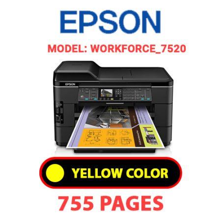 EPSON Workforce_7520 - YELLOW INK