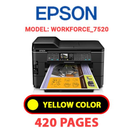 EPSON Workforce_7520 - YELLOW INK