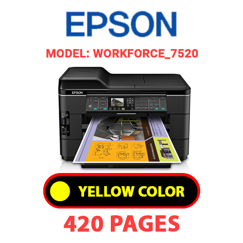 Buy EPSON Workforce_7520 YELLOW INK Best Price Dentaplus Australia