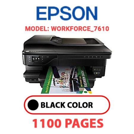 EPSON Workforce_7610 - BLACK INK