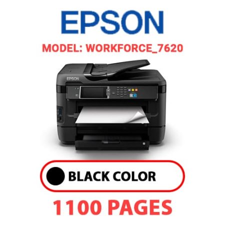 EPSON Workforce_7620 - BLACK INK