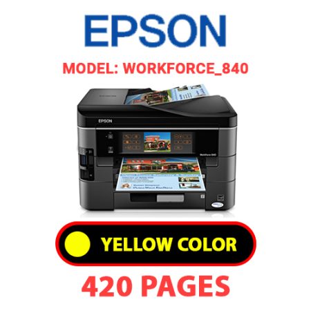 EPSON Workforce_840 - YELLOW INK