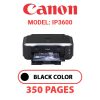 CANON iP3600 PRINTER - BLACK INK