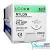 Sutures Look Nylon #12pcs/pkt - 927b-2-0-18-45cm-c8-rev-3-8c-26mm