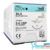 Sutures Look Silk (12pcs/pkt) - 786b-3-0-c7-3-8c-24mm