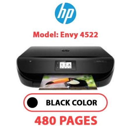 HP ENVY 4522 - BLACK INK