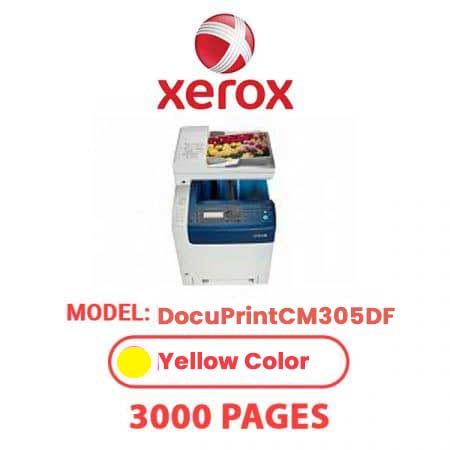 XEROX DocuPrintCM305DF - Yellow Toner Cartridge
