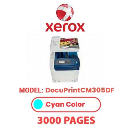 XEROX DocuPrintCM305DF - Cyan Toner Cartridge