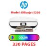 HP Officejet 5230 - COLOR INK