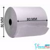 Autoclave Printer Thermal Paper Rolls - 80mm-x-80-2-rolls-pack