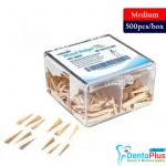 Wooden Wedges Interdental Medium