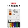 K Files - Thomas 6pcs/pkt - 25-mm - 10-purple