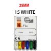 K Files - Thomas 6pcs/pkt - 25-mm - 15-white