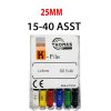 K Files - Thomas 6pcs/pkt - 25-mm - 15-40-assorted