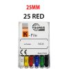 K Files - Thomas 6pcs/pkt - 25-mm - 25-red