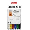K Files - Thomas 6pcs/pkt - 25-mm - 40-black