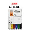 K Files - Thomas 6pcs/pkt - 25-mm - 60-blue
