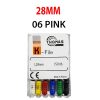 K Files - Thomas 6pcs/pkt - 28-mm - 06-pink