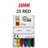 K Files - Thomas 6pcs/pkt - 28-mm - 25-red