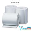 Autoclave Printer Thermal Paper Rolls - 57mm-x-35-4-rolls-pack