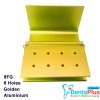 Bur Holder 8 Holes - 8 FG - Aluminium #Each - golden