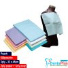 Medicom Dry Back Bibs (3 Ply - 33 x 45cm) 2ply paper + 1ply poly #500Pcs/Ctn - peach