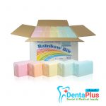 Medicom Rainbow Bib Large  3Ply clinic (33x45cm) 500Pcs/Box