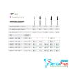 Diamond Burs  Round End Taper ISO: 197-855 MDT #10Pcs/Box