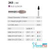 Diamond Burs Bud Slender ISO: 263-369 MDT #10Pcs/Box