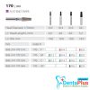 Diamond Burs Flat End Taper ISO: 170-854 MDT #10Pcs/Box