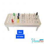 Endo File Stand Blue 60 Holes Suitable for Files and Burs (FG,RA)