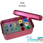 Endo File Stand Pink, 36 Holes Suitable for – Files+GP Points
